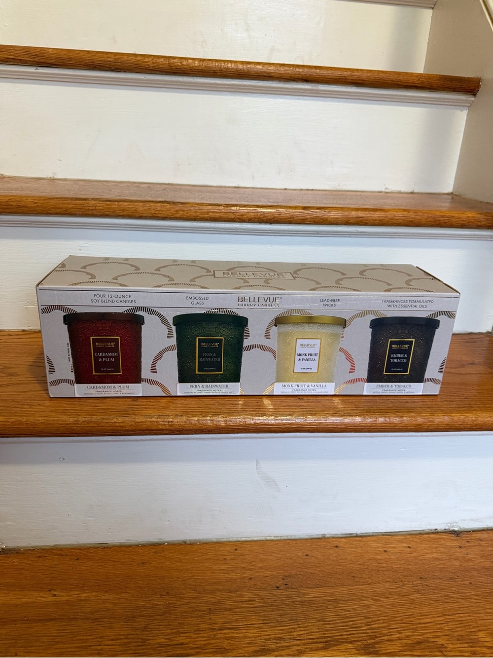 Bellevue Luxury Candles 4-Pack